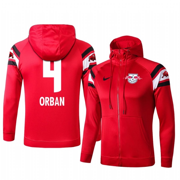 Willi Orban RB Leipzig Red Classic Full-Zip Jacket