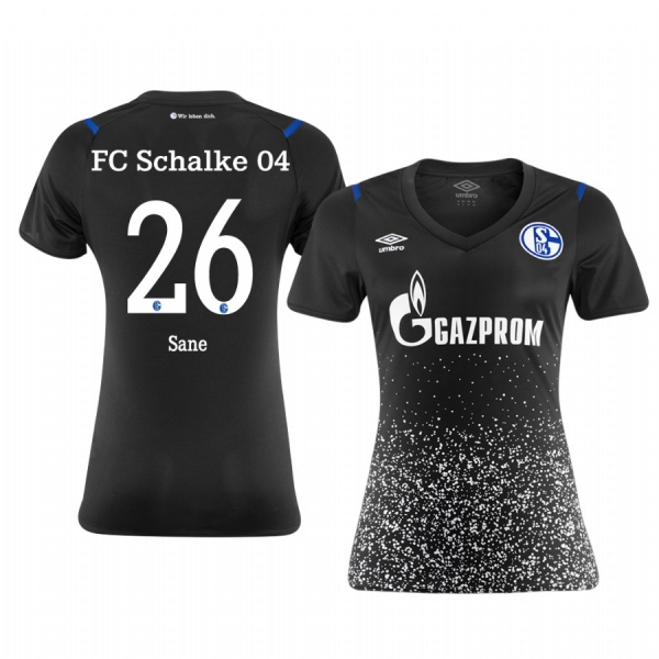 Women's Schalke 04 Salif Sané Jersey Alternate Third 19-20