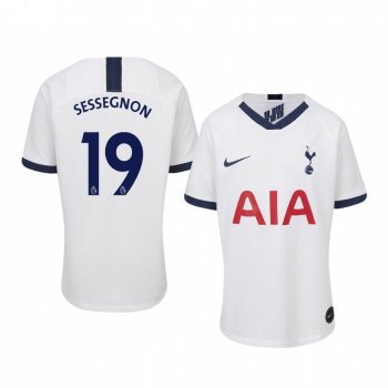 Youth Ryan Sessegnon Tottenham Hotspur 19-20 Home White Short Sleeve Jersey