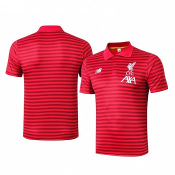 Liverpool Men's Red Stripe Classic Polo