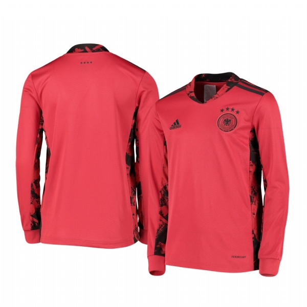 Youth 2020 Germany Red UEFA Euro Goalkeeper Jersey