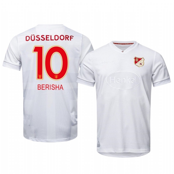 Fortuna Düsseldorf Valon Berisha 2020 125th Anniversary Men's White Short Sleeve Jersey