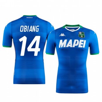 Pedro Obiang U.S. Sassuolo Calcio 2019-20 Blue Third Men's Short Sleeve Jersey