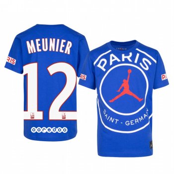 Paris Saint-Germain Thomas Meunier Men's Royal Game T-Shirt 2020-21