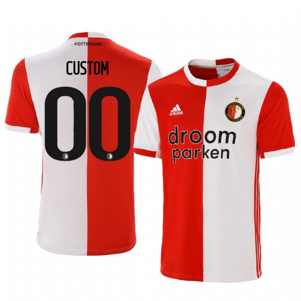 Men's Custom Feyenoord 19-20 Home Jersey