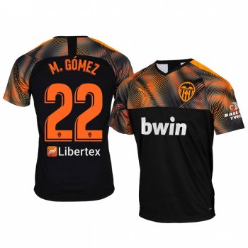 Valencia Maxi Gómez Away Short Sleeve Jersey 19-20