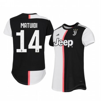 Women's Juventus Blaise Matuidi 19-20 Home Short Sleeve Jersey