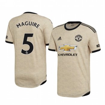 Harry Maguire Manchester United Away Men's Short Sleeve Jersey 19-20