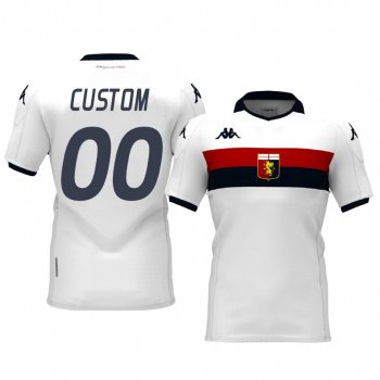 Custom Genoa 19-20 Away Short Sleeve Jersey