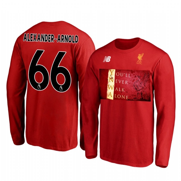 Men's Trent Alexander-Arnold Liverpool YNWA Official Long Sleeve T-shirt