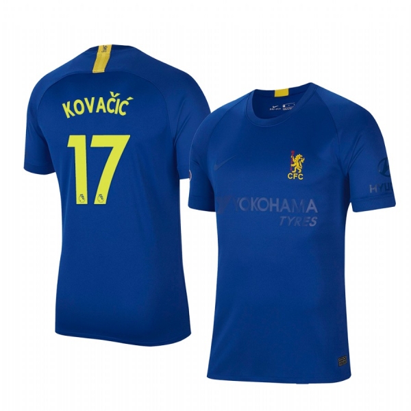 Mateo Kovacic Chelsea 19-20 Blue Fourth Replica Jersey Men's