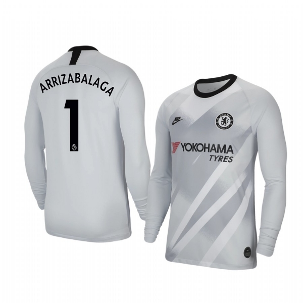 19-20 Chelsea Kepa Arrizabalaga Stadium Goalkeeper Long Sleeve Jersey Men's