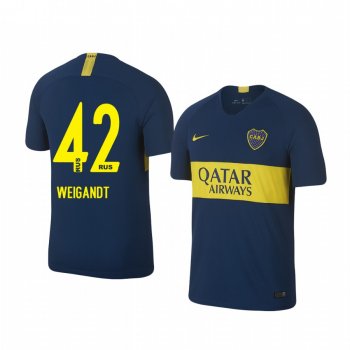 Boca Juniors Marcelo Weigandt Home Men's Jersey 18-19