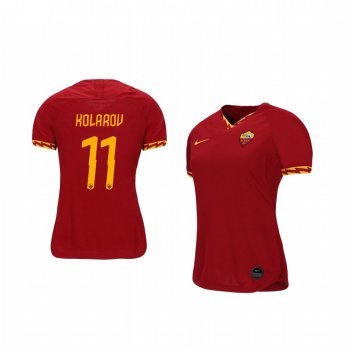 Women's Aleksandar Kolarov AS Roma 19-20 Home Jersey