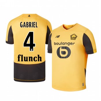 Lille OSC Gabriel Men's Away Jersey 19-20