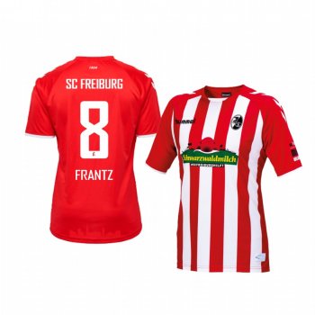 SC Freiburg Mike Frantz Red Fight COVID-19 Jersey 2019-20 Men's