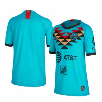 Youth Custom Club America 2020 Teal Third Replica Jersey Youth