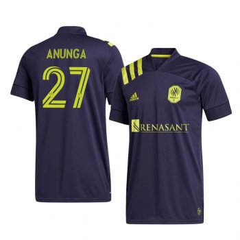 Brian Anunga Nashville SC 2020 Replica Player Short Sleeve Jersey