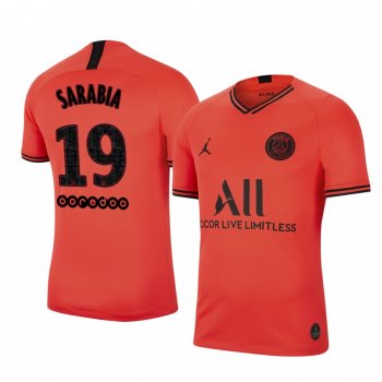 Paris Saint-Germain Pablo Sarabia Men's Away Jersey 19-20