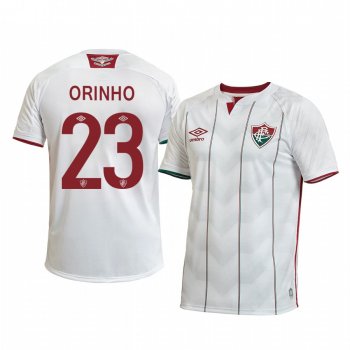 Fluminense Orinho 2020 Away Men's White Short Sleeve Jersey