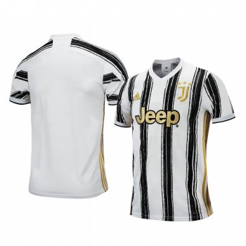 Juventus 2020-21 Home Men's White Black Short Sleeve Jersey