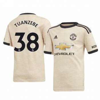 Youth Axel Tuanzebe Manchester United Away Short Sleeve Jersey 19-20