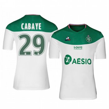 AS Saint-Etienne Yohan Cabaye Men's Away Jersey 19-20