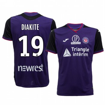 Men's Toulouse Bafode Diakite Home Jersey 19-20