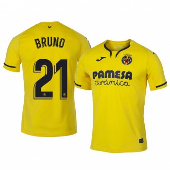 Bruno Soriano Villarreal Home Men's Jersey 19-20