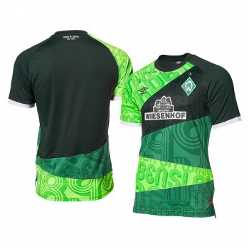 Werder Bremen Green 120-Years Anniversary Men's Short Sleeve Jersey