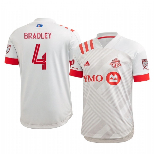 Toronto FC Michael Bradley Men's White TFC Unity Short Sleeve Jersey 2020