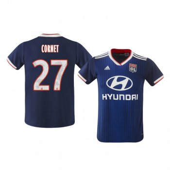 Youth Olympique Lyonnais Maxwel Cornet Away Jersey 19-20