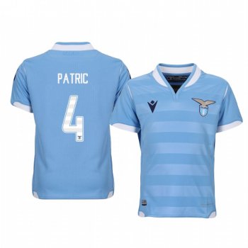 Youth Patric Lazio 19-20 Home Light Blue Short Sleeve Jersey