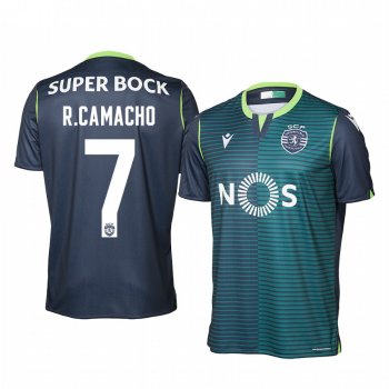 Sporting Lisbon Rafael Camacho 19-20 Away Men's Navy Short Sleeve Jersey