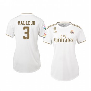 Women's Jesus Vallejo Real Madrid Home Jersey 19-20