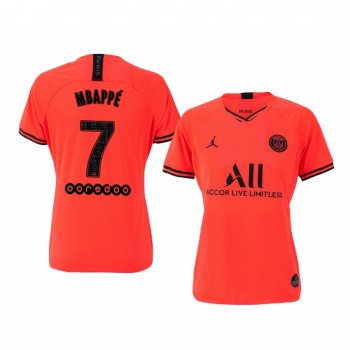 Women's Paris Saint-Germain Kylian Mbappé Away Jersey 19-20