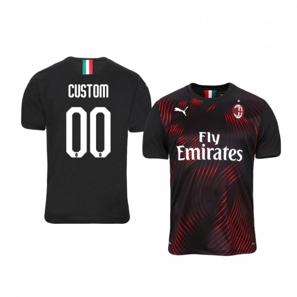 Youth AC Milan Custom Youth Jersey Alternate Third 19-20