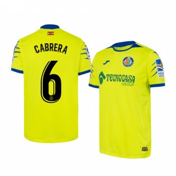 Getafe Leandro Cabrera Men's 19-20 Third Replica Short Sleeve Jersey