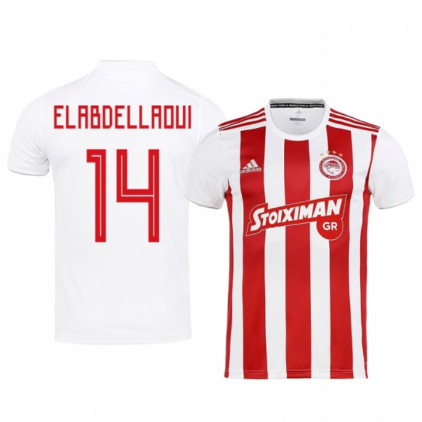 Olympiacos Piraeus Omar Elabdellaoui Home Men's Jersey 19-20