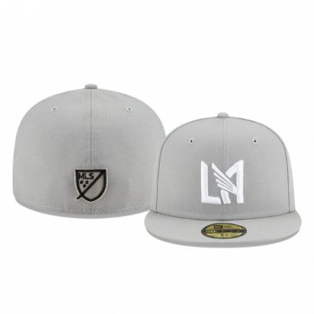 Los Angeles Gray Street x Street Icon Fitted 59FIFTY Hat