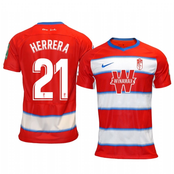 Yangel Herrera Granada CF Home Men's Jersey 19-20