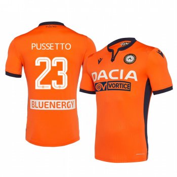 Ignacio Pussetto Udinese Calcio 19-20 Away Short Sleeve Jersey