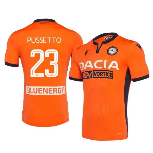 Ignacio Pussetto Udinese Calcio 19-20 Away Short Sleeve Jersey