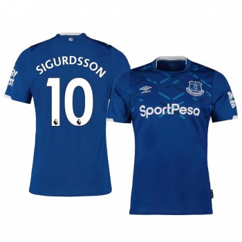 Men's Gylfi Sigurdsson Everton Home Short Sleeve Jersey 19-20