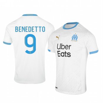 Olympique de Marseille Darío Benedetto Home Men's Jersey 2020-21