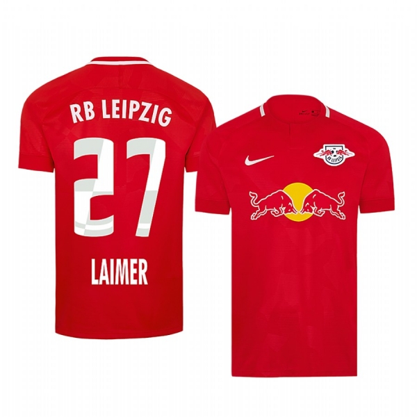 Konrad Laimer RB Leipzig 19-20 Fourth Men's Red Short Sleeve Jersey