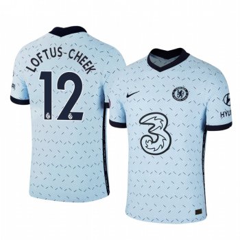 Ruben Loftus-Cheek Chelsea 2020-21 Away Replica Short Sleeve Light Blue Jersey