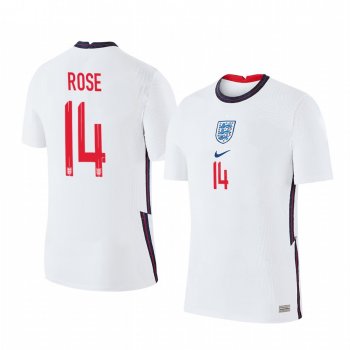 Danny Rose England 2020 White Home Men's Short Sleeve Jersey