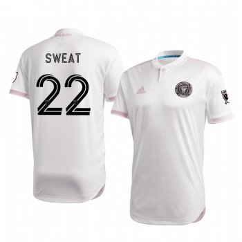 Ben Sweat Inter Miami White 2020 Primary Men's Authentic Short Sleeve Jersey