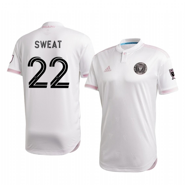 Ben Sweat Inter Miami White 2020 Primary Men's Authentic Short Sleeve Jersey